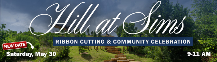 Hill at Sims Park Ribbon-Cutting and Community Celebration
